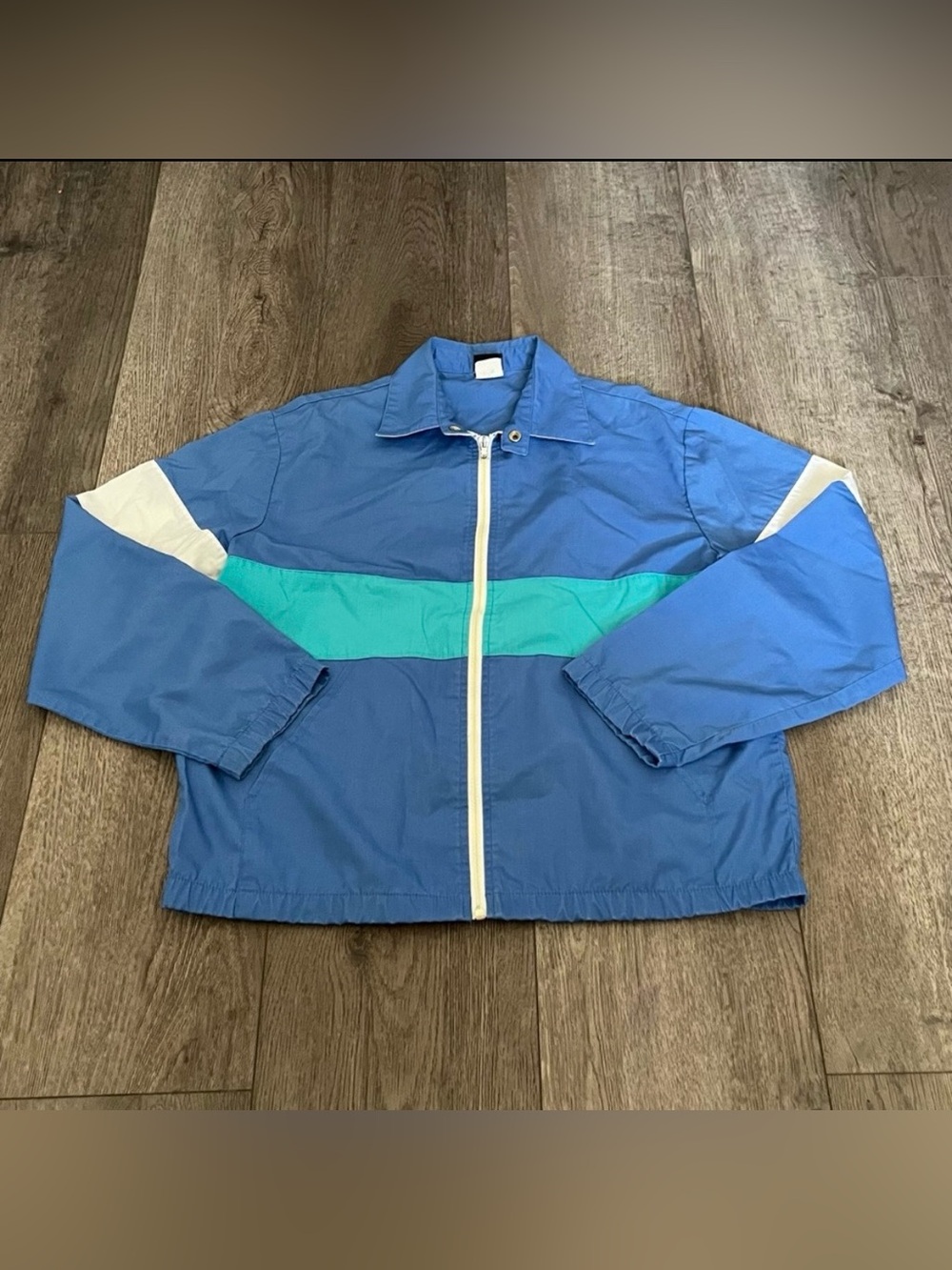 Vintage 80s 90s Jantzen Zip Up Jacket Size Medium